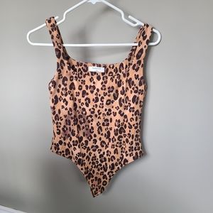 Babaton Leopard Bodysuit